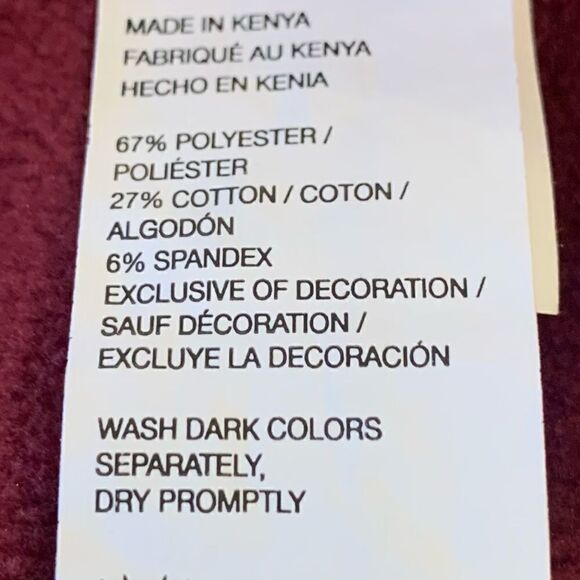 Izod Advantage Performance Stretch Golf Pullover 1/4 Zip Brick Red Sz2XLT - Picture 4 of 7